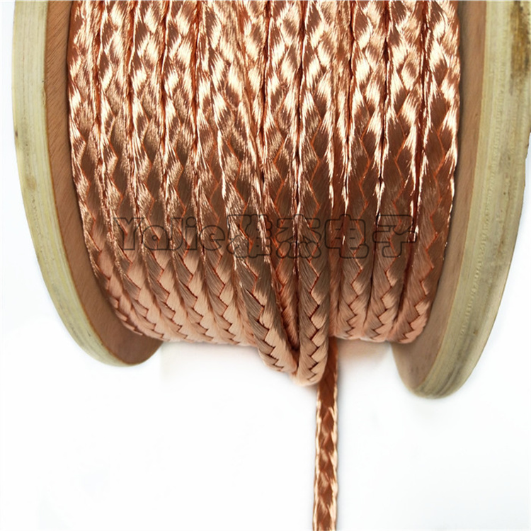 矩形铜编织线